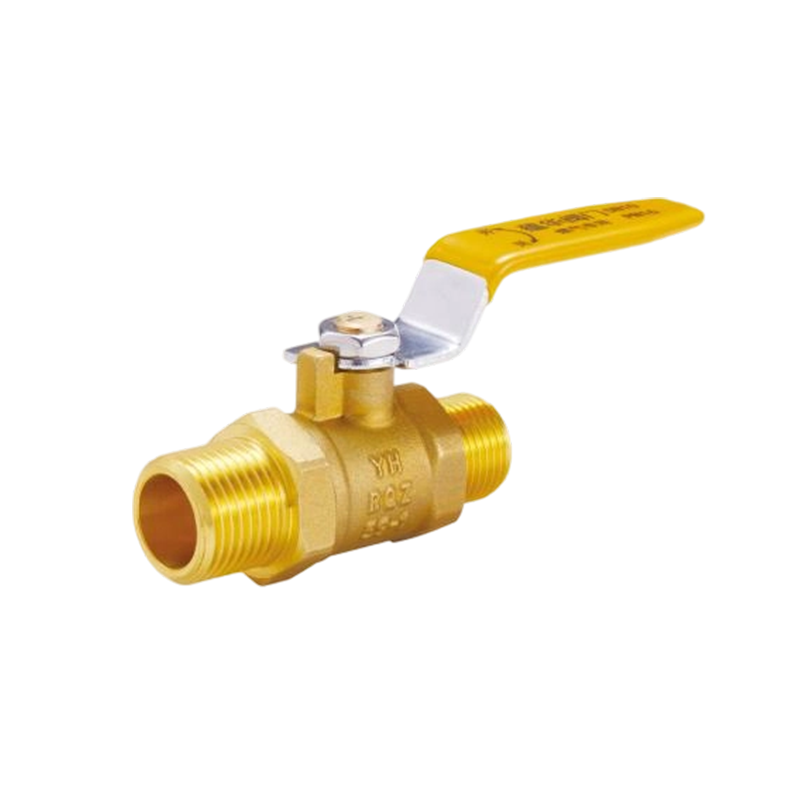 YH-221 Messing-Kugelhahn mit langem Griff (M/M)